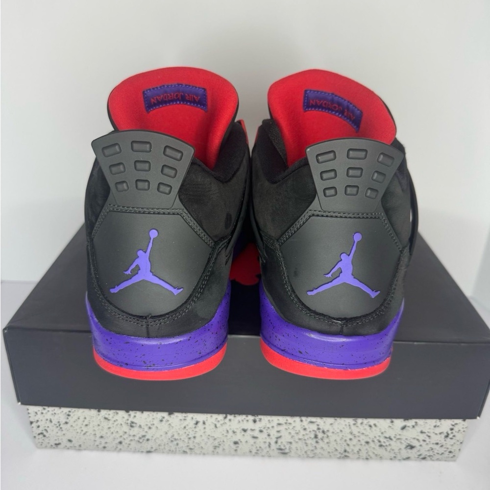 Jordan 4 Raptors Drake Signature Size 12 Lightly Used Og Box View 4